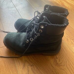 Timberline boots women black 6.5